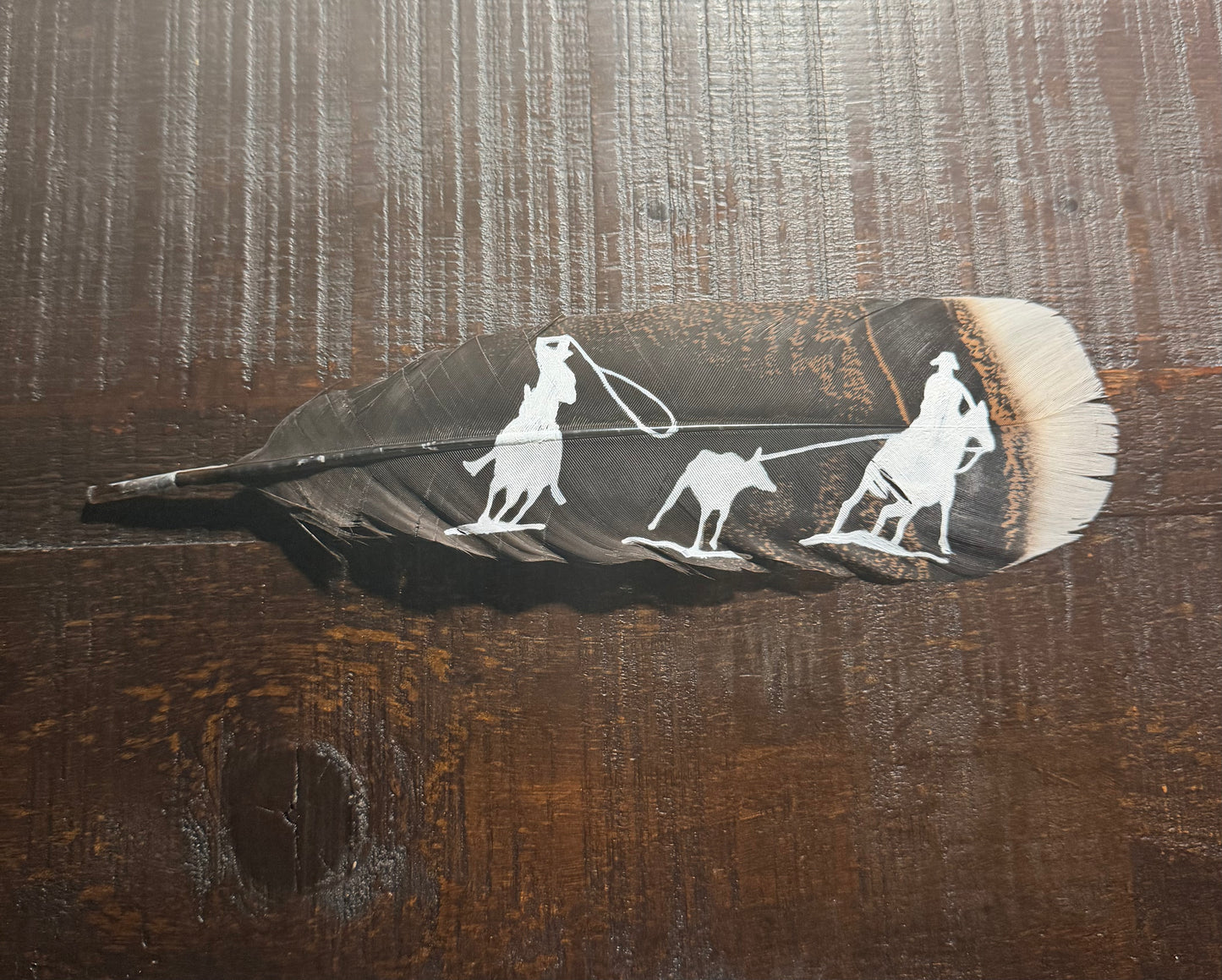 Custom Roping Feather
