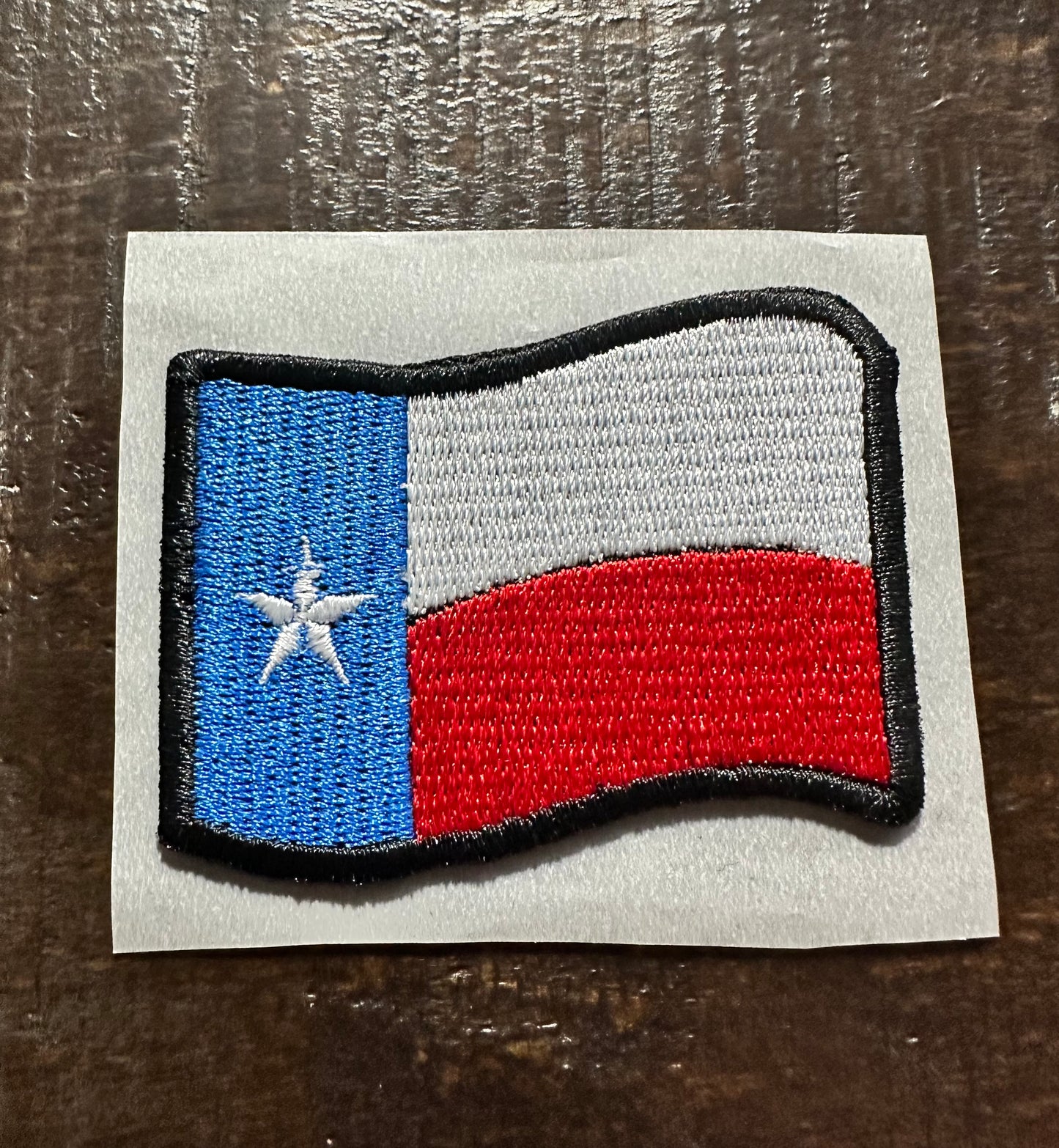Texas Flag Embroidered Hat Patch