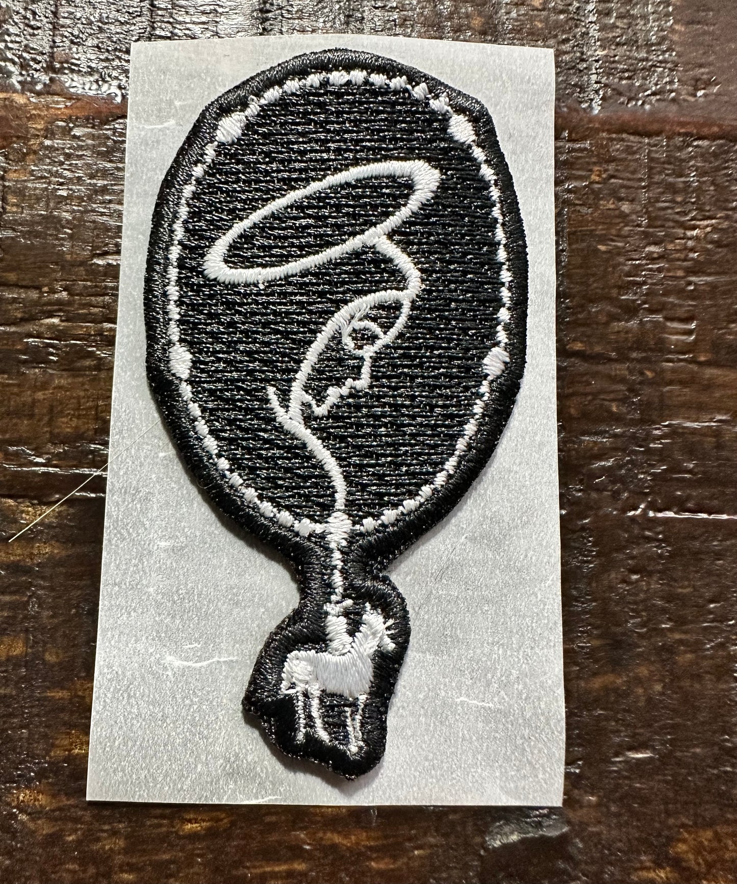 Blessed Cowboy Embroidered Hat Patch