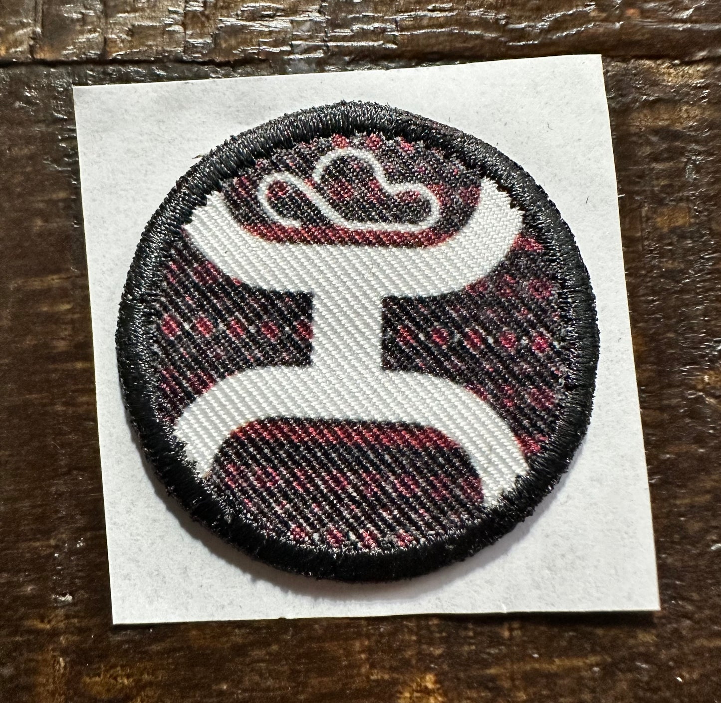 Brown Aztec Cowboy Patch