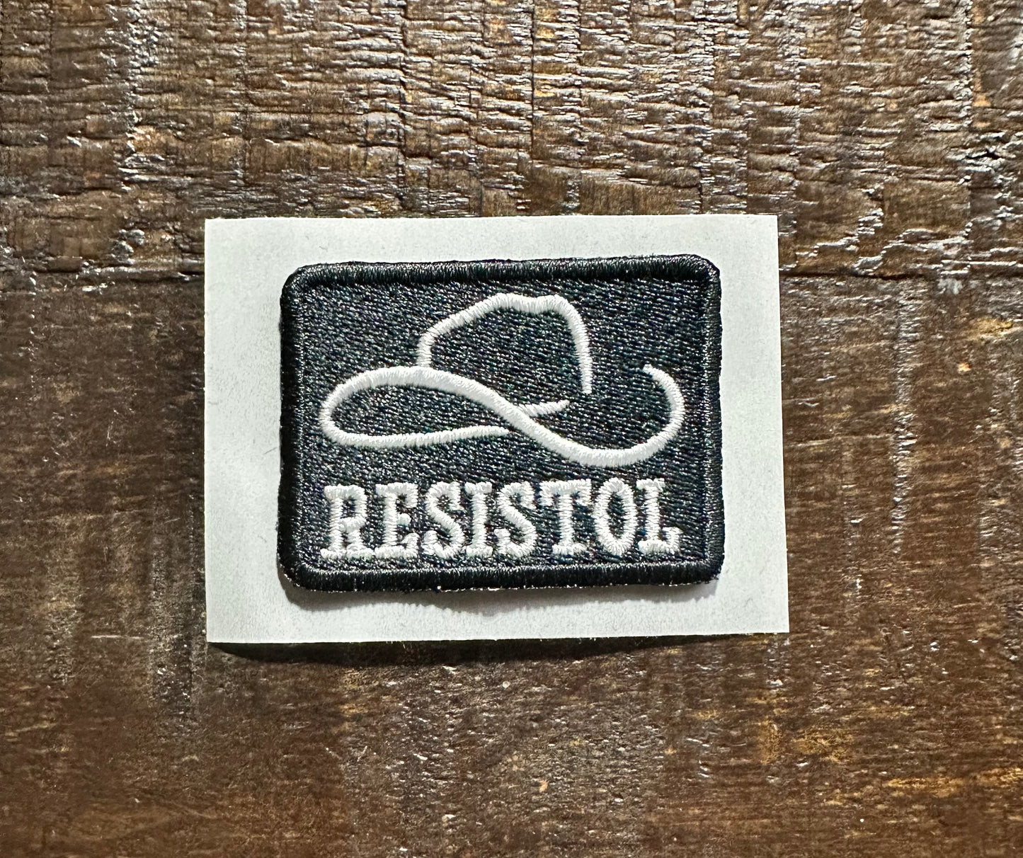 Cowboy Hat Embroidered Hat Patch