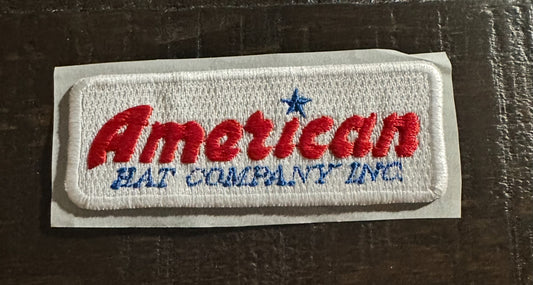 American Embroidered Hat Patch