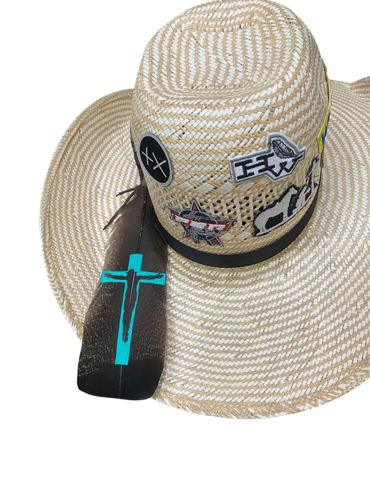 Custom Cross Feather