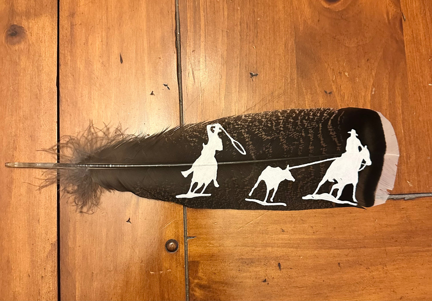 Custom Roping Feather