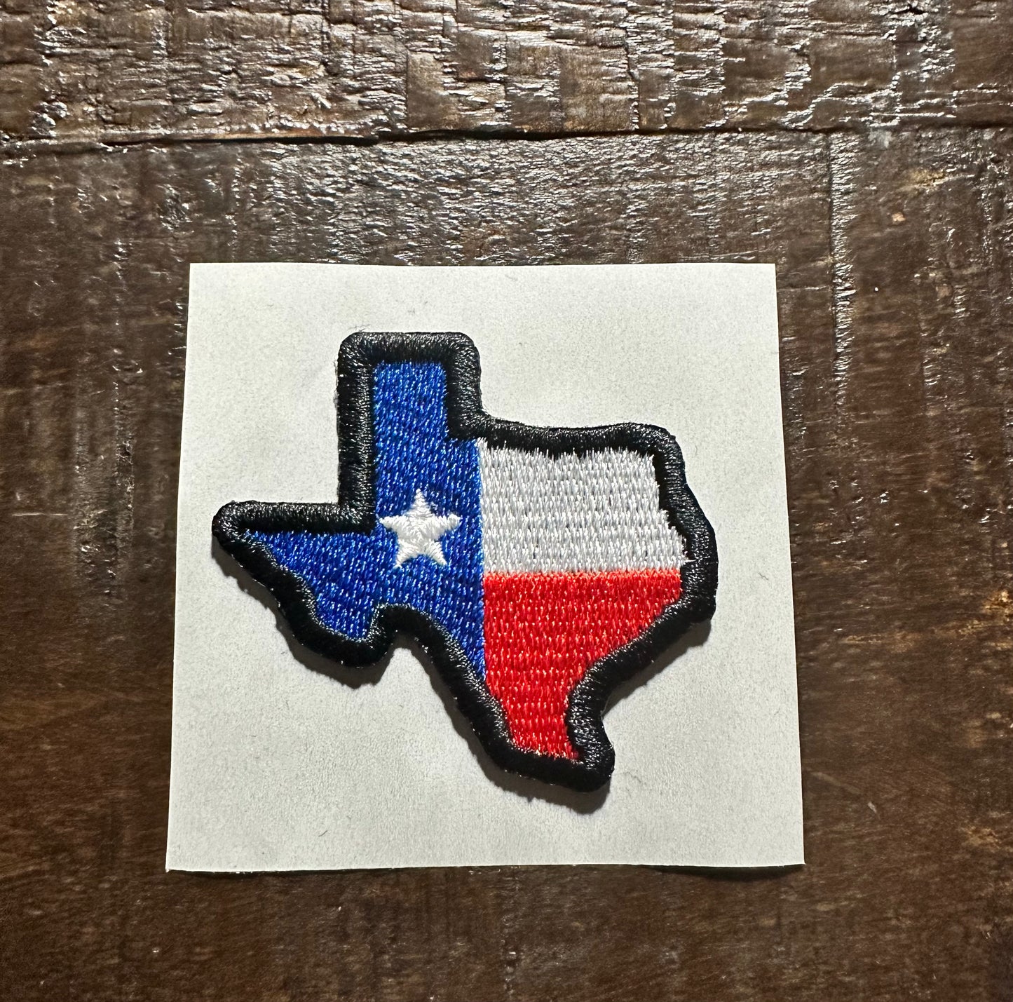 State of Texas Flag Embroidered Hat Patch