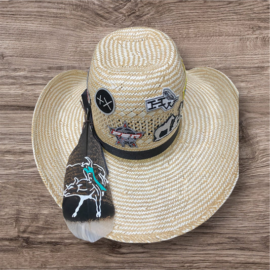 Bullrider  Custom Feather