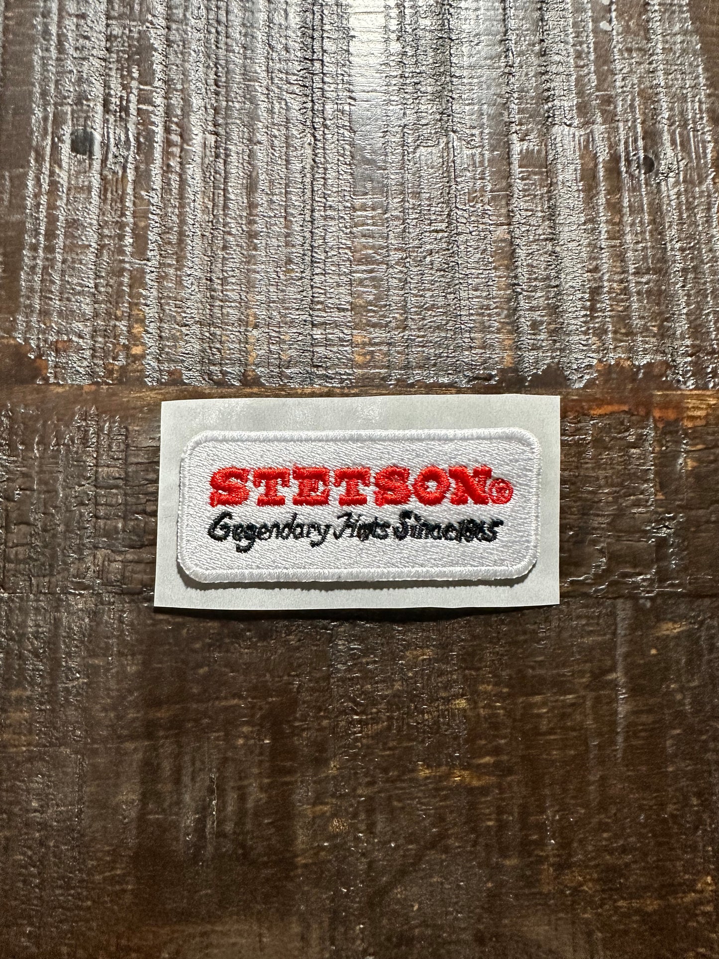 Legendary Embroidered Hat Patch