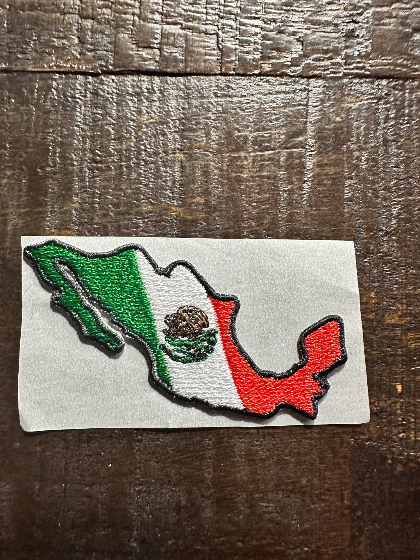 Mexico State Embroidered Hat Patch