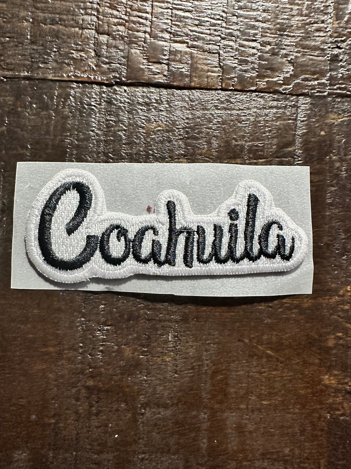 Coahuila Embroidered Hat Patch