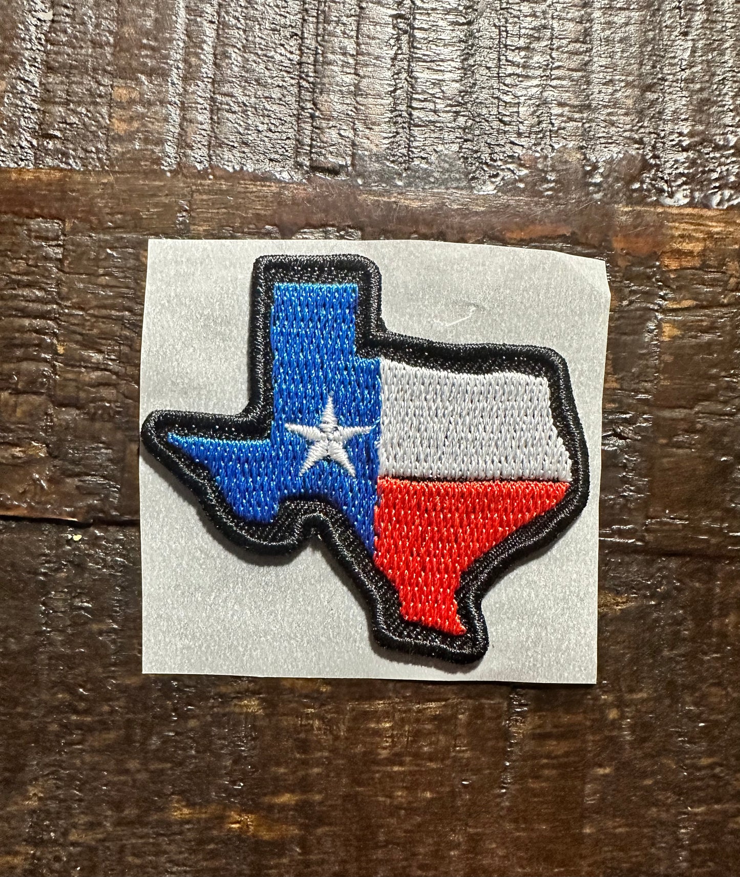 State of Texas Flag Embroidered Hat Patch