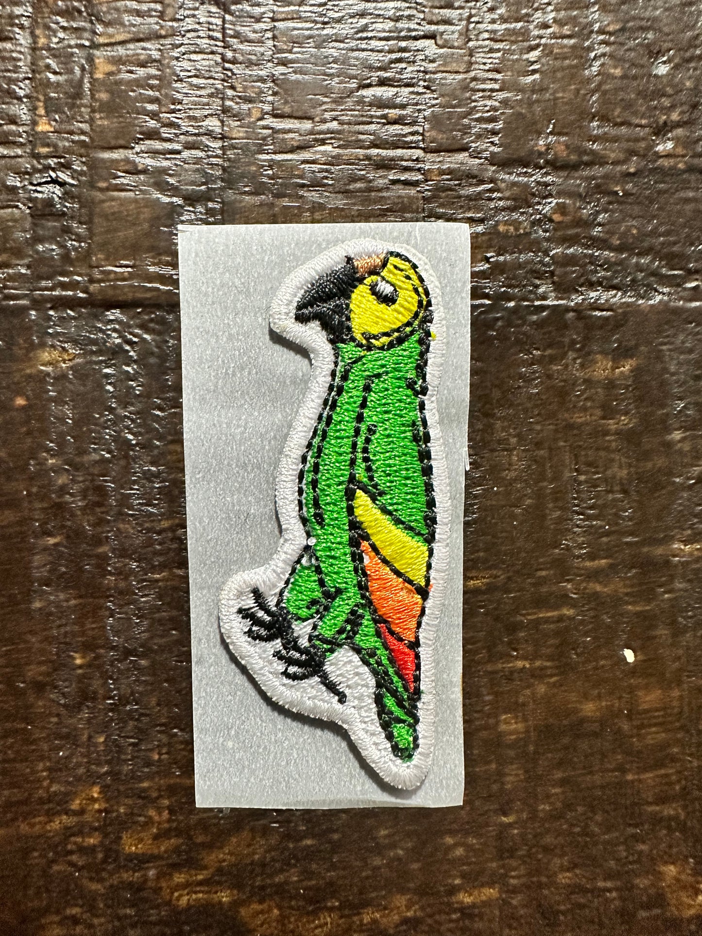 Parrot Embroidered Hat Patch