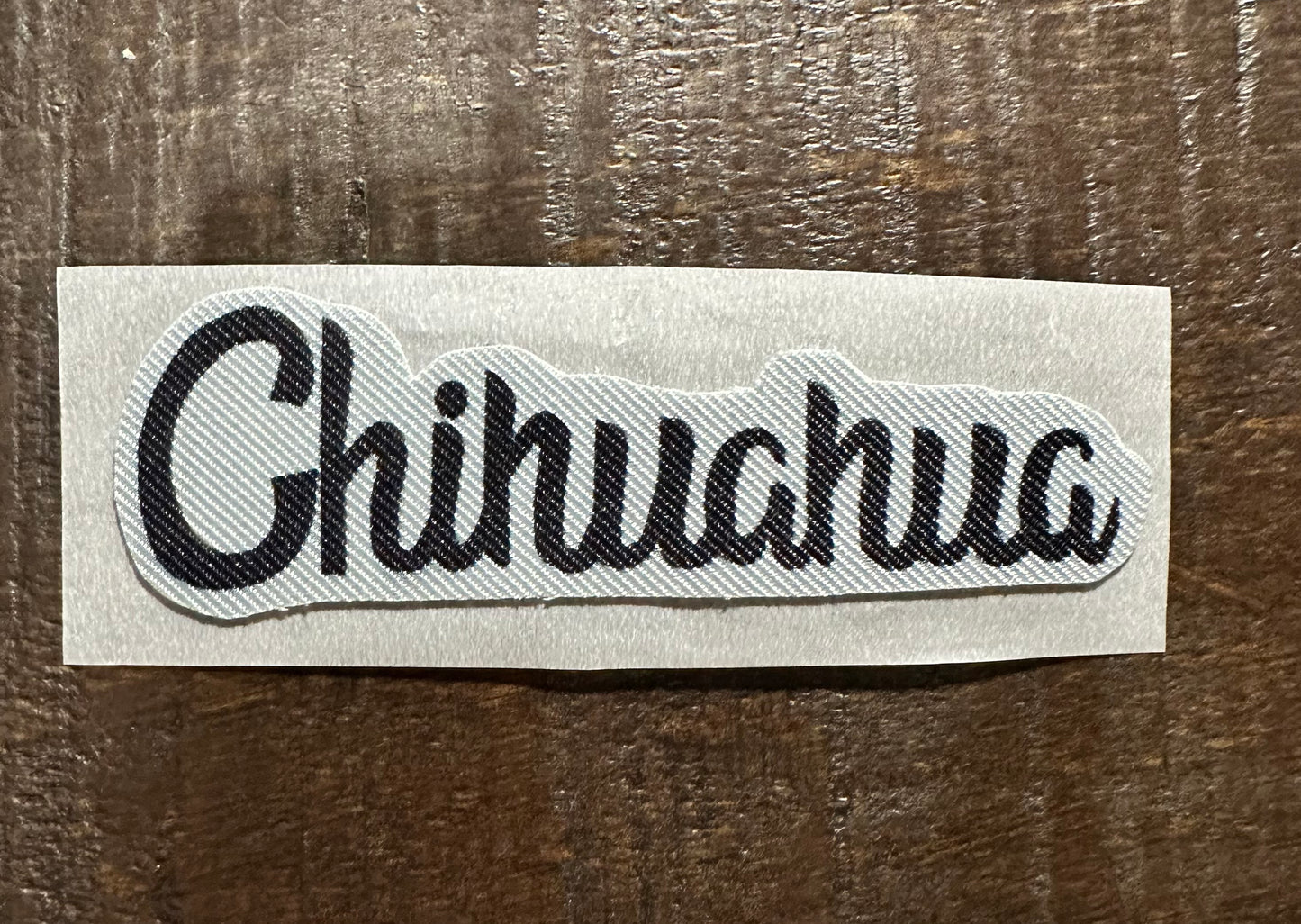 Chihuahua Printed Hat Patch