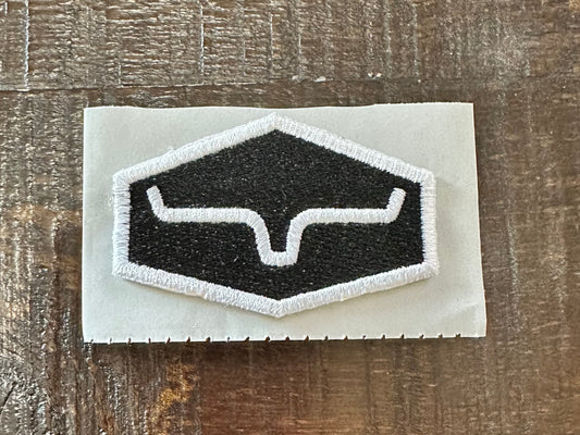 Longhorn Branding Sign Embroidered Hat Patch