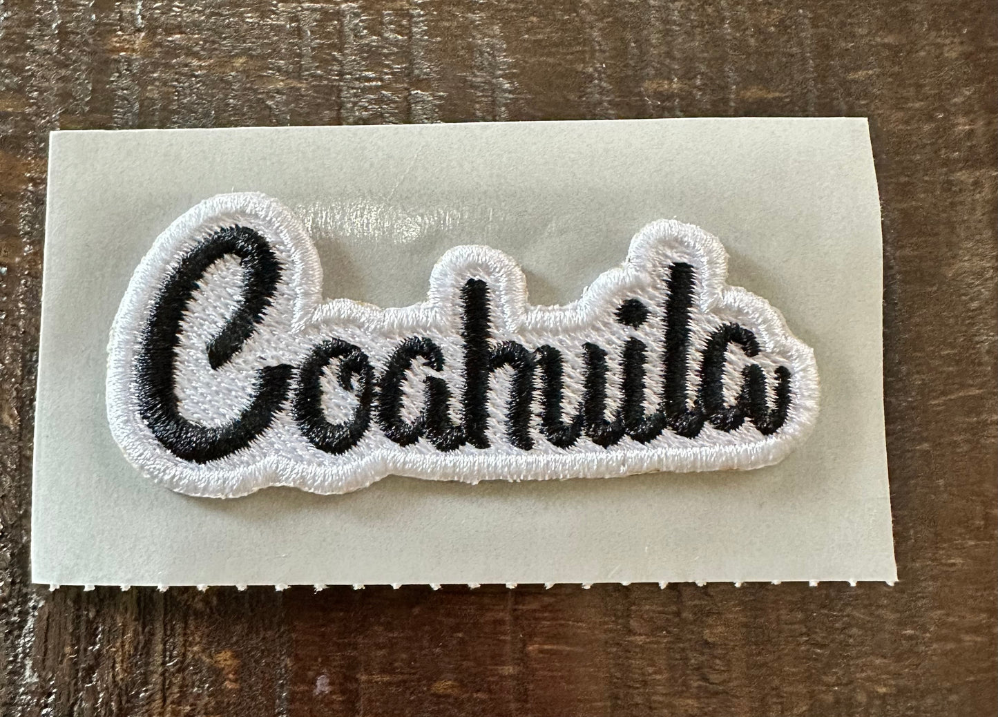 Coahuila Embroidered Hat Patch