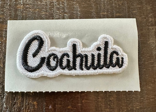 Coahuila Embroidered Hat Patch
