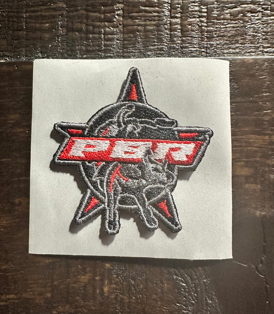 Bullriding  Embroidered Hat Patch