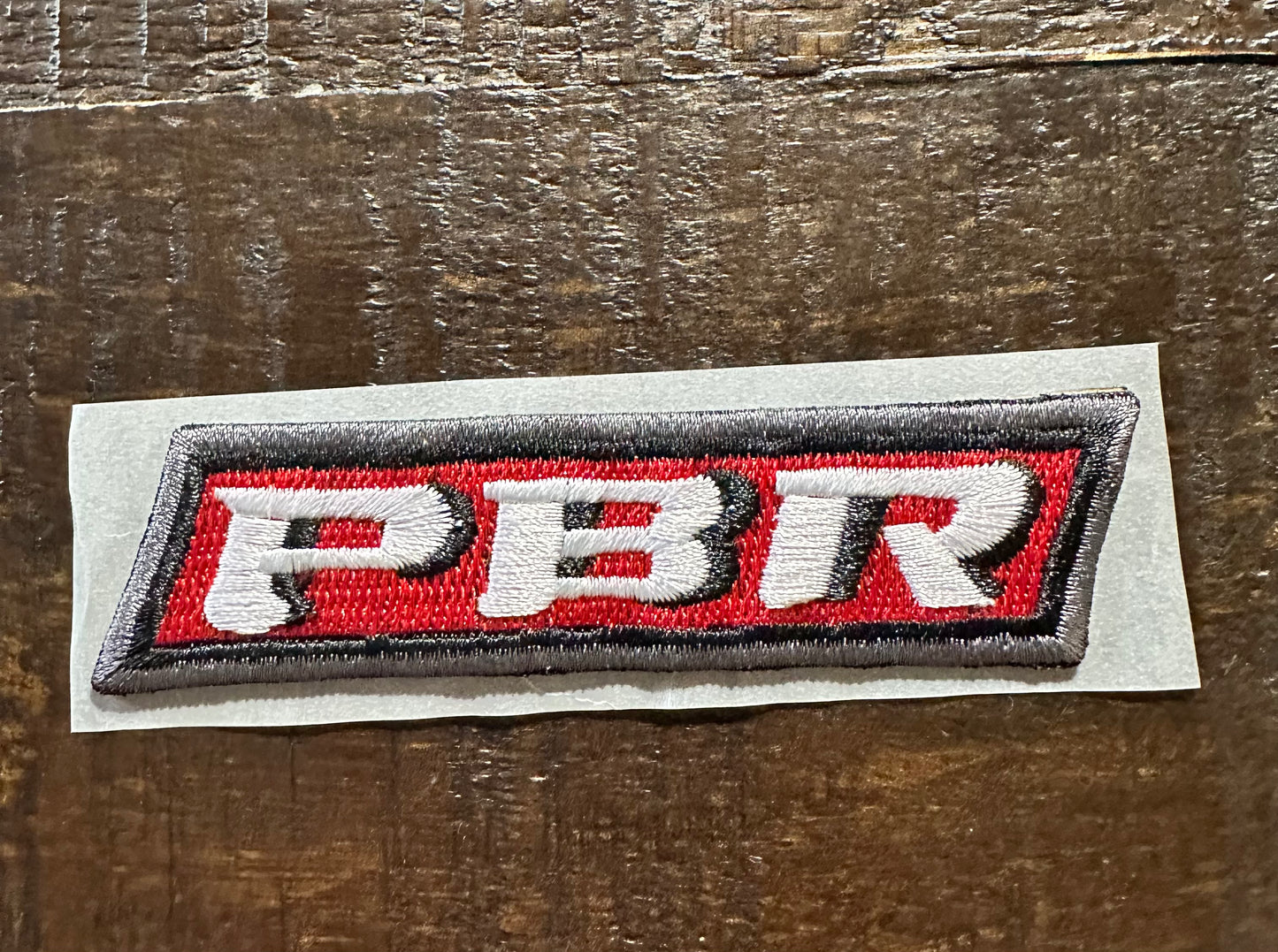 Red Bull riding Embroidered Hat Patch