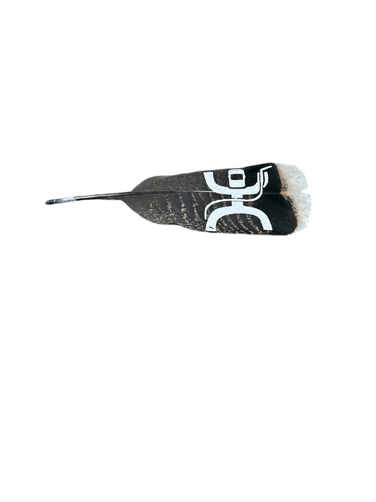 Custom Cowboy Welder Feather