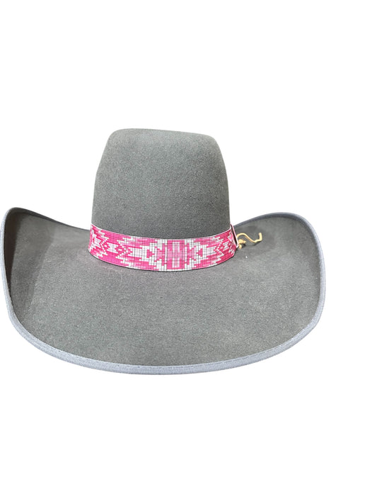 Fuchsia Elastic Hat Band