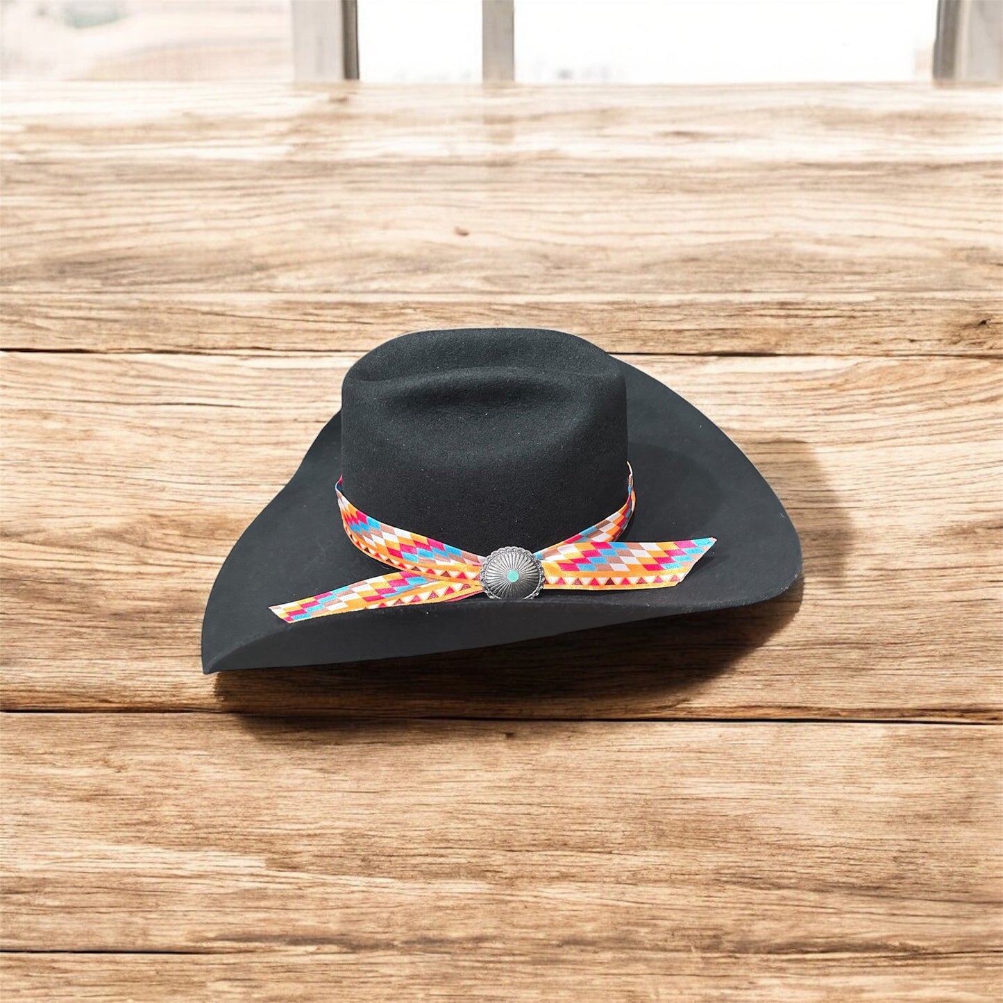 Multi-Color Satin Hat Band