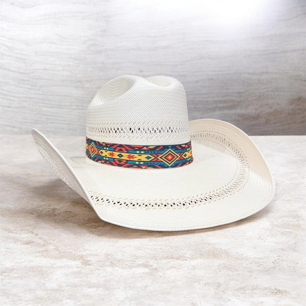 Green, Red and Yellow Elastic Hat Band